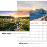 Luxe Gallery Christian Grace Stapled Wall Calendar