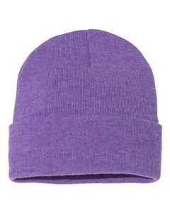 000421 Sportsman™ 12'' Solid Cuffed Beanie