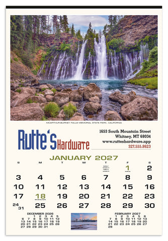 HotLine® Products Scenic America® Executive Calendar