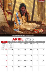 Galleria Wall Calendar 2026 Spirit of the West