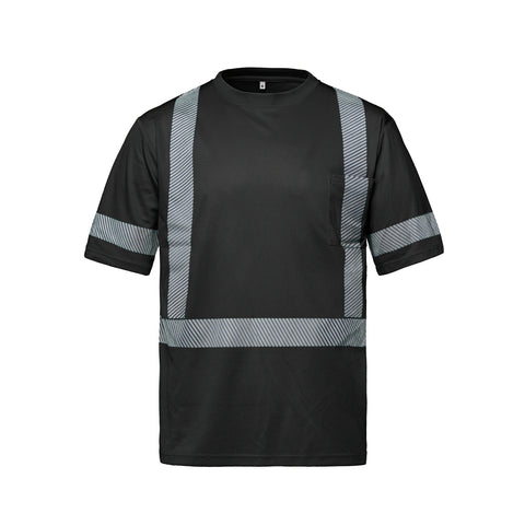 LUMEN - Hi-VIS T-shirt with Segmented Stripes