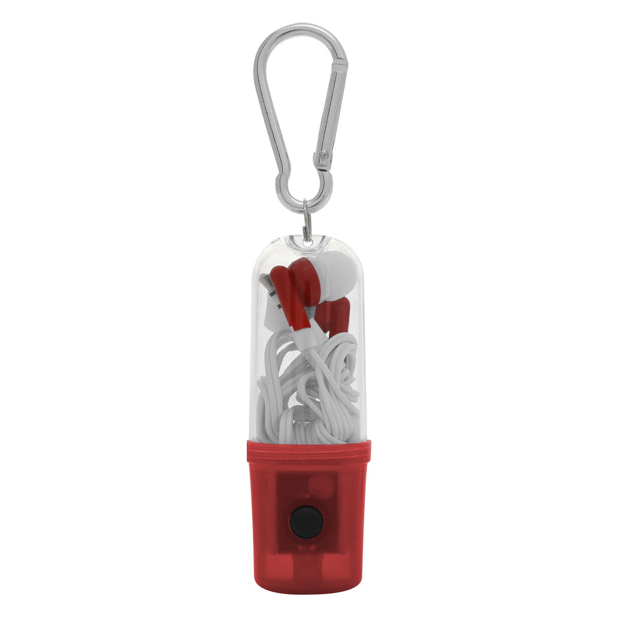 Earbuds With Flashlight Case