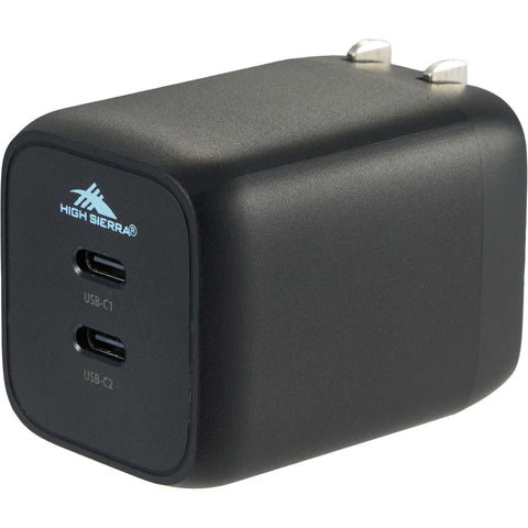 High Sierra 65W USB Wall Charger and Cable Kit