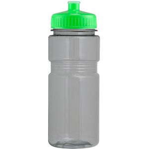 20 Oz. Translucent Recreation Bottle w/ Push Pull Lid