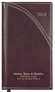 Monthly Torino Vinyl Hardcover Calendar & Planner (French)