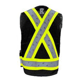 Black/Yellow/Silver Blank Back