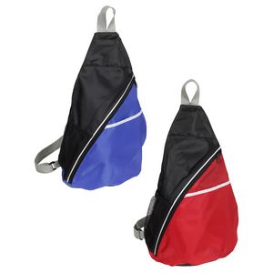 Busy Day Polyester Sling Backpack