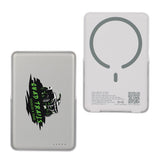 Slimline 5000mAh 20W PD Aluminum Power Bank with 15W Magnetic Wireless Charger