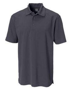 Cutter & Buck CB Drytec Genre Textured Solid Mens Polo