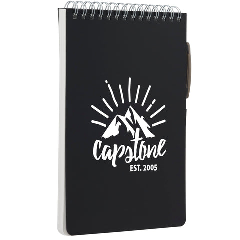 5'' x 7'' Mineral Stone Field Reporter Notebook with Pen