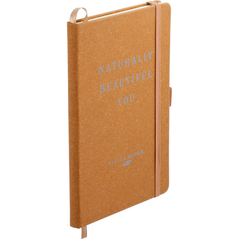 5.5'' x 8.5'' FSC® Mix Recycled Leather Bound Journal