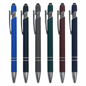 LINDSAY Comfort Aluminum Rubberized Plunger Action Pen