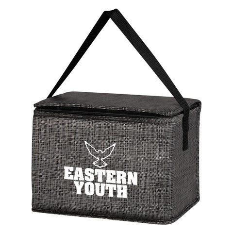 Crosshatch Non-woven Lunch Bag