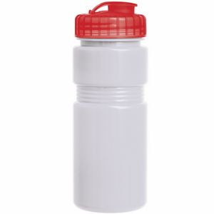 White/Translucent Red Lid Blank