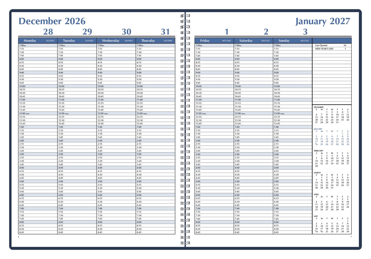 Triumph Calendars Weekly Time Manager open image