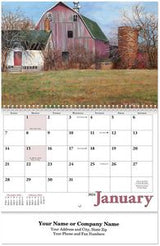 Country Memories Spiral Wall Calendar
