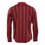 RED PLAID - BACK
