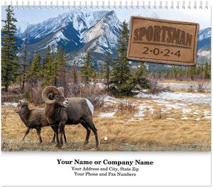 Sportsman Spiral Wall Calendar