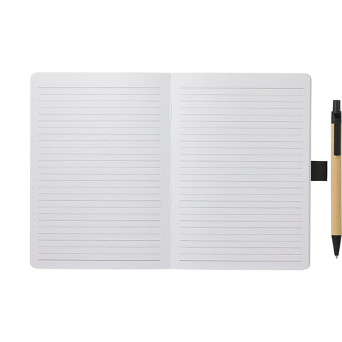 5'' x 7'' FSC® Recycled Notebook and Pen Set