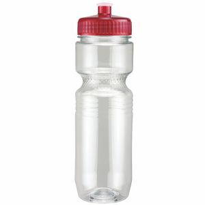 26 Oz. Translucent Jogger Bottle w/ Push Pull Lid