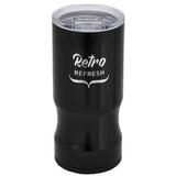 Black/Clear Logo Front View