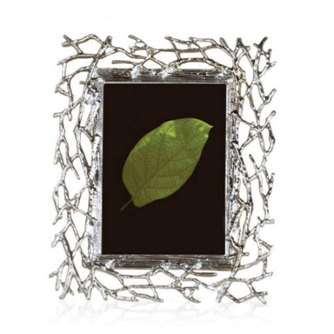 Twig Picture Frame - Antique Silver