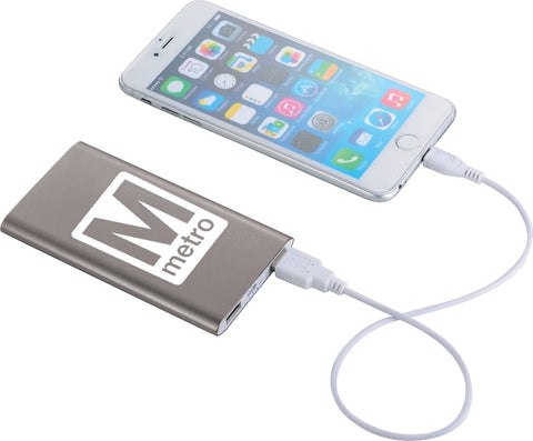 Sleek Aluminum 4000 mAh Power Bank