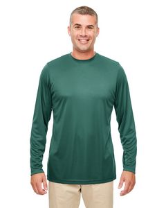 ULTRACLUB Men's Cool & Dry Performance Long-Sleeve Top