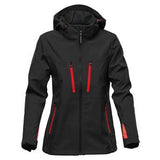 BLACK/BRIGHT RED