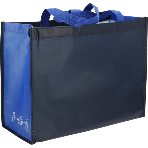 rPET Laminated Matte Shopper Tote