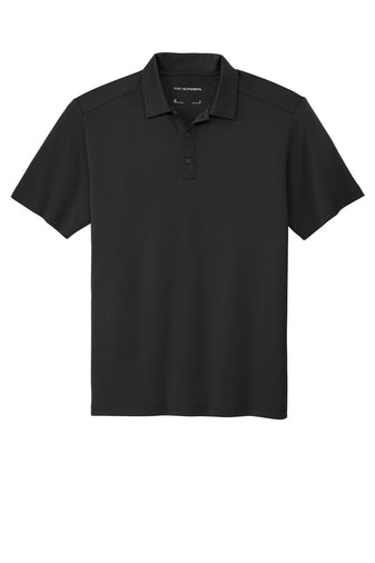 Deep Black Blank Flat View