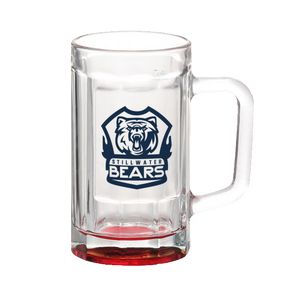 15 Oz. Sports Fan Glass Beer Mug