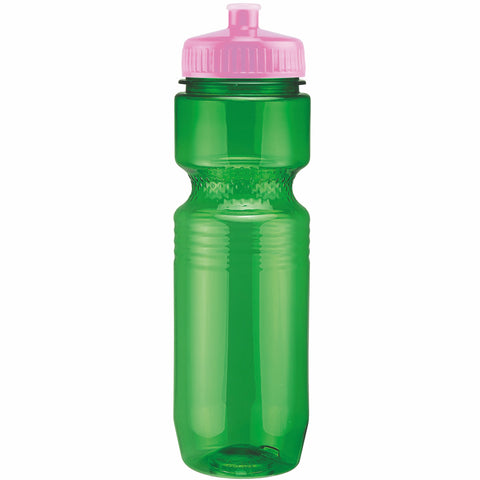 26 Oz. Translucent Jogger Bottle w/ Push Pull Lid
