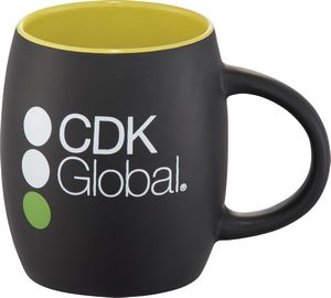 Hearth Ceramic Mug with Wood Lid/Coaster 15oz