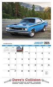 Street Thunder Appointment Calendar - Spiral