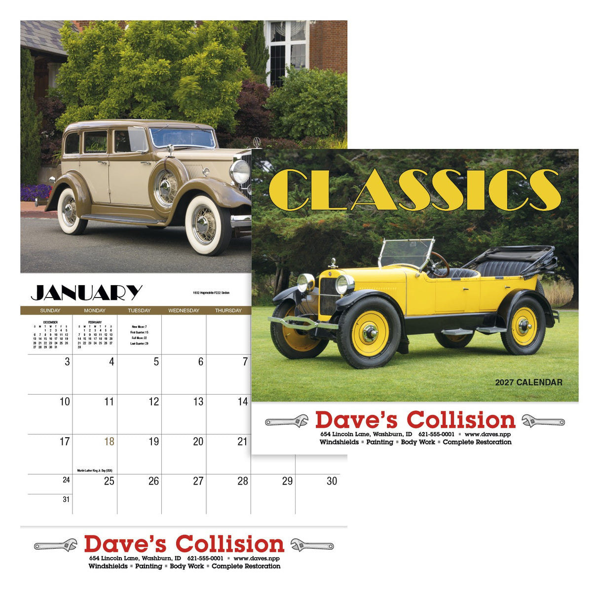 HotLine® Products Classics Appointment Calendar - Stapled