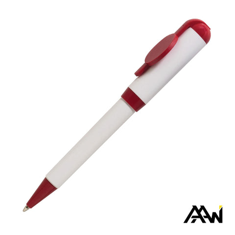 Jumbo VividPrint? Billboard Twist White Pen - Colored Accent