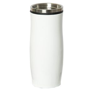 Gistel 450 Ml. (13.5 Fl. Oz.) Stainless Steel Tumbler With Carabiner Lid