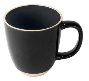 Victorian 14oz black mug - Etched