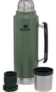 Stanley® Classic 1.5 qt vacuum insulated SS bottle, hammertone green