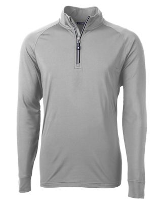 Cutter & Buck Adapt Eco Knit Stretch Recycled Mens Quarter Zip Pullover