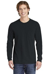 Comfort Colors® Men's Heavyweight Ring Spun Long Sleeve Pocket Tee
