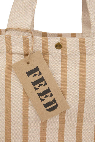 FEED Striped Carry Tote