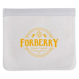 Sunflower PEVA Zip Closure Utility Bag