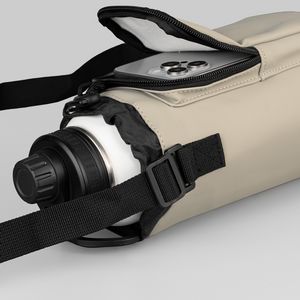 Flen Recycled PU Zipper Pocket Bottle Bag - 60 oz