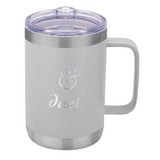 Gray/Silver/Clear Logo Front View