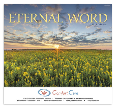 Good Value Eternal Word - Stapled Calendar cover image