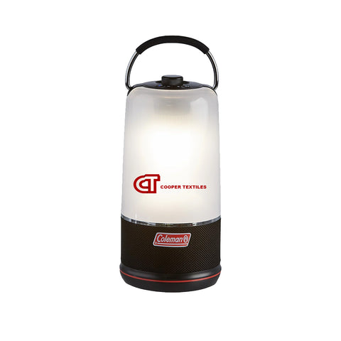 Coleman 360 Sound & Light Lantern, 400 lumens, Bluetooth connectivity