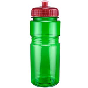 20 Oz. Translucent Recreation Bottle w/ Push Pull Lid