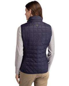Cutter & Buck Rainier PrimaLoft? Womens Eco Insulated Full Zip Puffer Vest